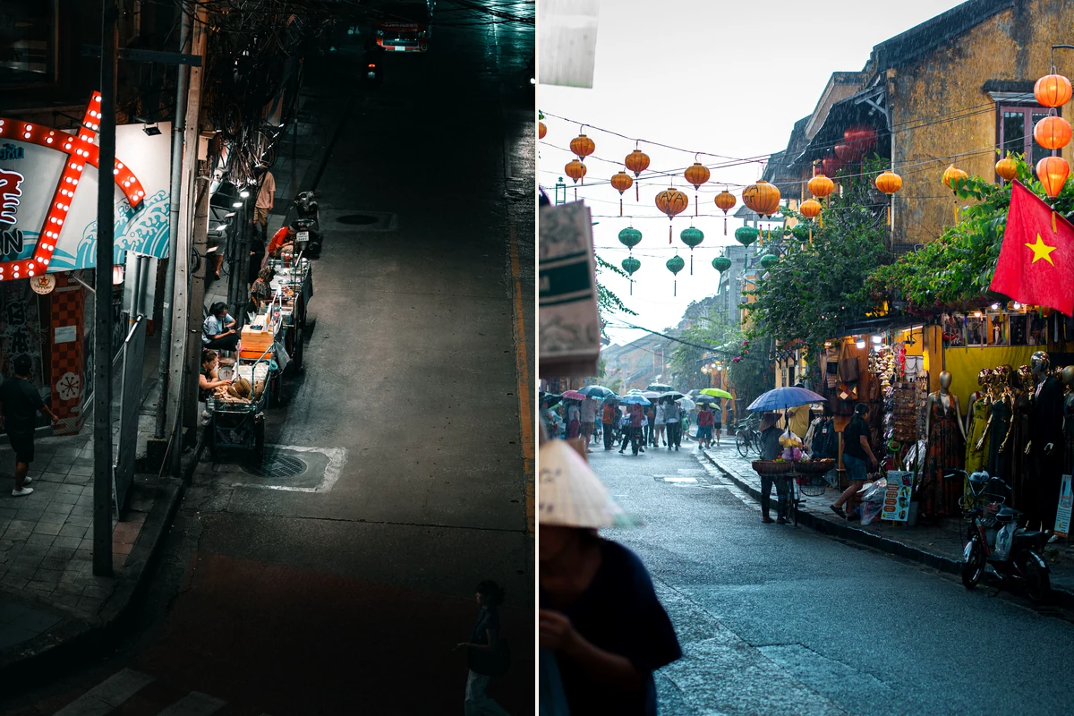 Everyday life in Thailand and Vietnam
