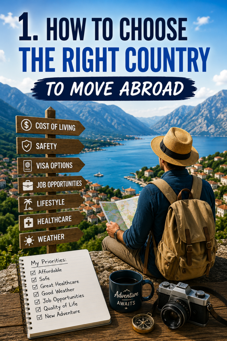 How to Choose the Right Country to Move Abroad