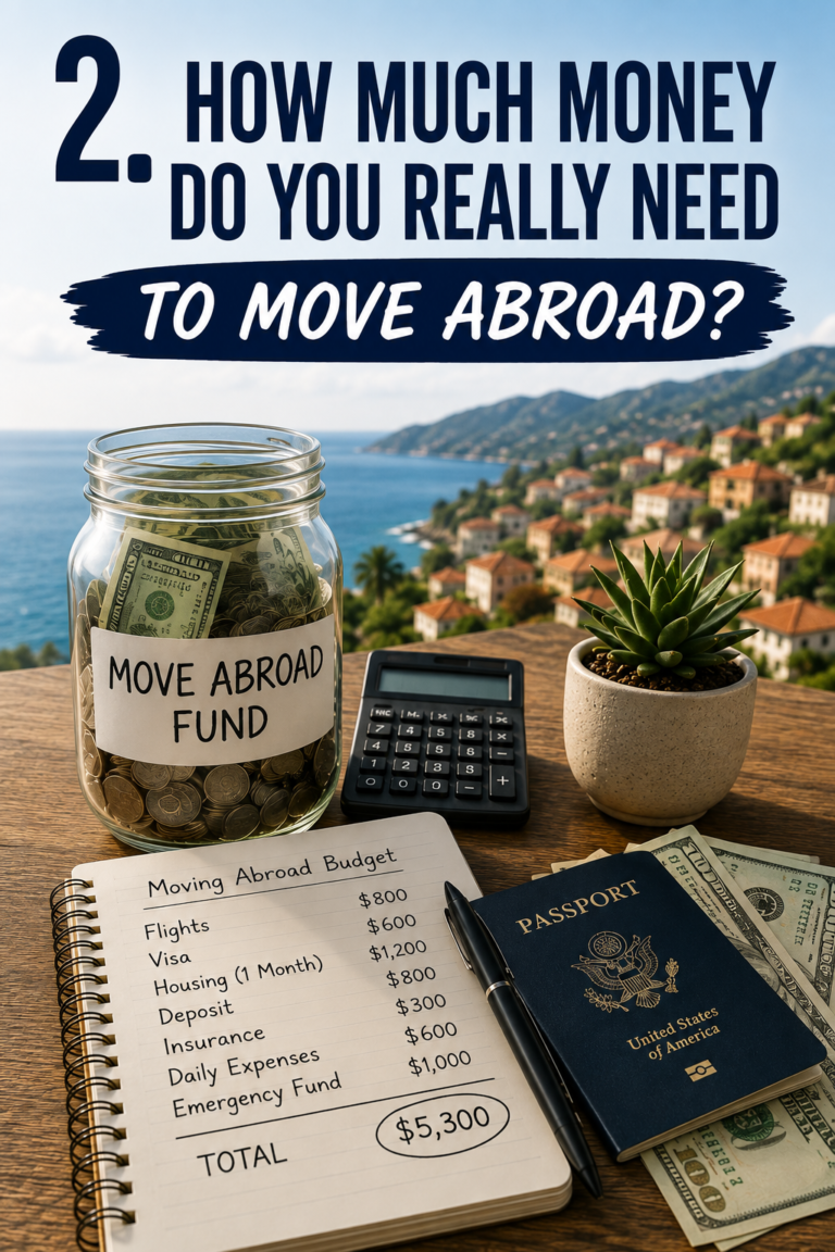 How Much Money Do You Really Need to Move Abroad?