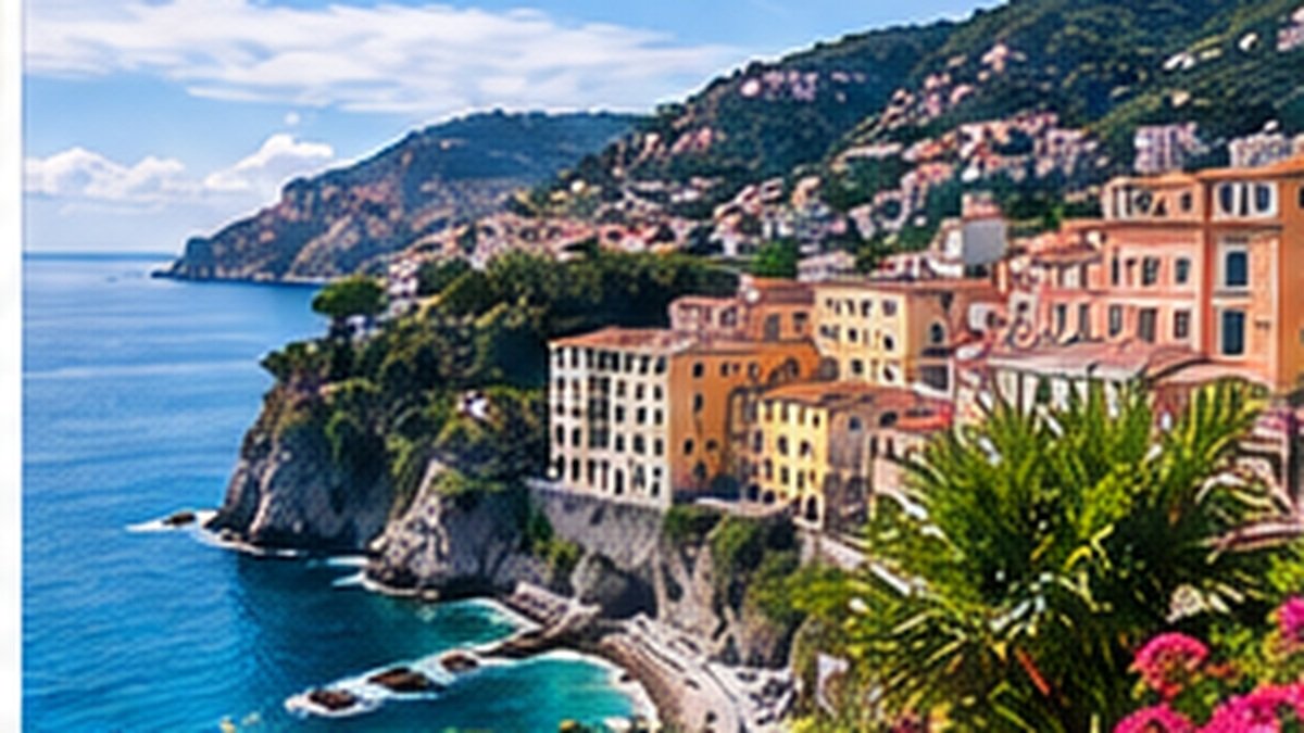 Scenic international coastal city representing countries with a high quality of life abroad